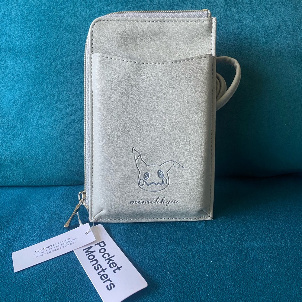 Pokemon Cocoart Crossbody Smartphone Wallet - Mimikkyu